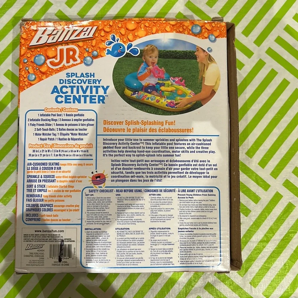 Banzai Jr. Splash Discovery Activity Center